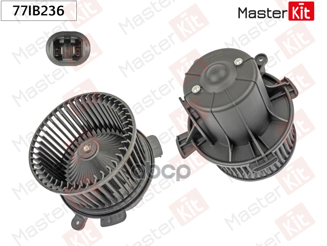 Вентилятор салона Citroen C4/Peugeot 307 2004 - 77IB236 MasterKit арт. 77IB236