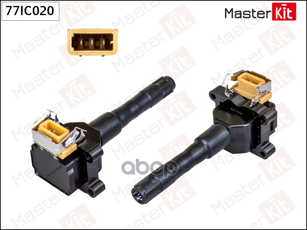 Катушка зажигания BMW 3(E36,E46),5(E34,E39),7(E38) 87-05 MasterKit арт. 77IC020