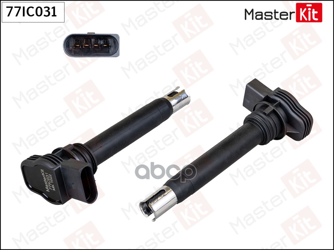 Катушка зажигания AUDI/VW 1.8/2.0 05-> MasterKit арт. 77IC031