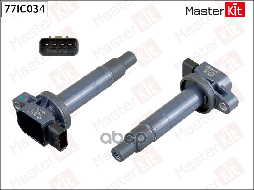 Катушка зажигания Toyota Corolla(_E12_),Raum(NCZ2_),Yaris(_P13_) 00- MasterKit арт. 77IC034