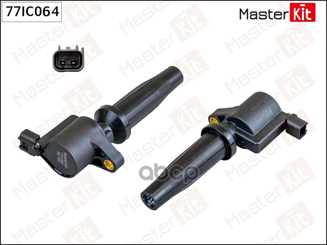 Катушка зажигания Ford Focus II,Mondeo IV 04-,Mazda 3(BL),6(GH) 07-,Volvo S80 II(124) 06- MasterKit арт. 77IC064
