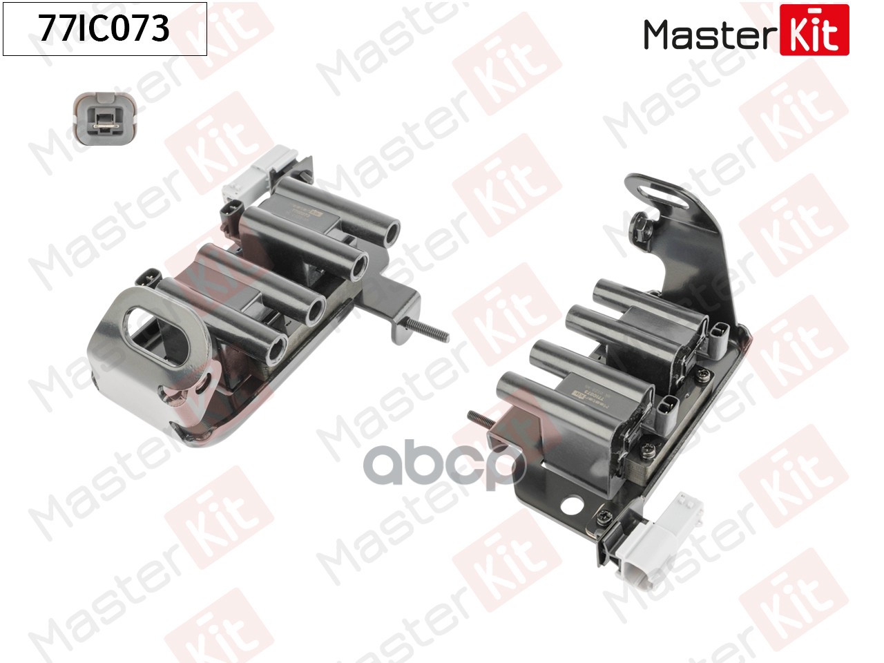 Катушка зажигания Kia Carens II(FJ),Rio(DC),Shuma II(FB) 00- MasterKit арт. 77IC073