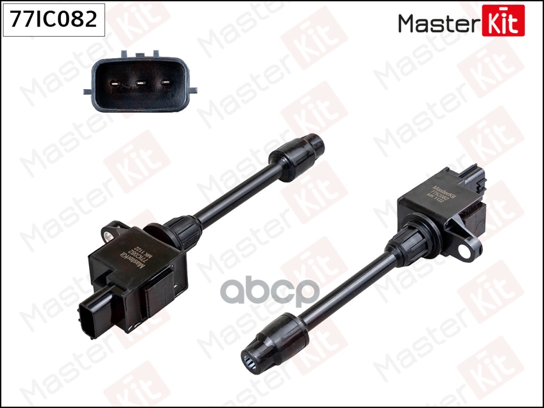 Катушка зажигания Nissan Navara(D22_),Teana II(J32) 97- MasterKit арт. 77IC082