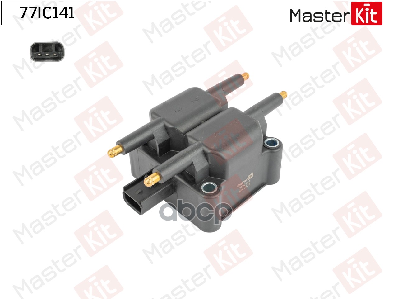 Катушка зажигания Jeep Cherokee(KJ) 01-08,Mitsubishi Outlander I(CU_W) 01-08 MasterKit арт. 77IC141