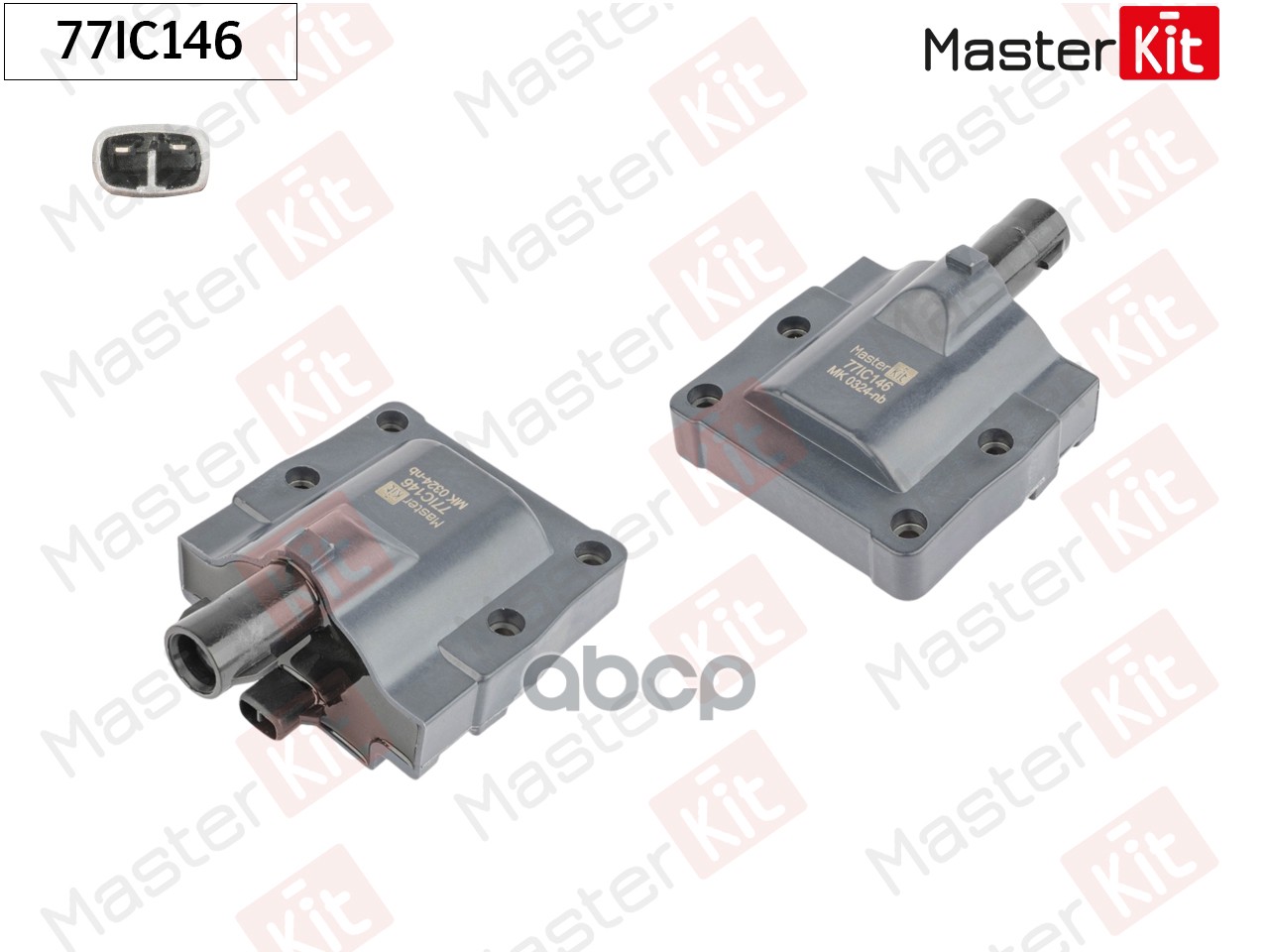 Катушка зажигания Lexus GS(_S16_) 97-04,Toyota Camry(_V2_),Harrier(_U1_) 96-03 MasterKit арт. 77IC146