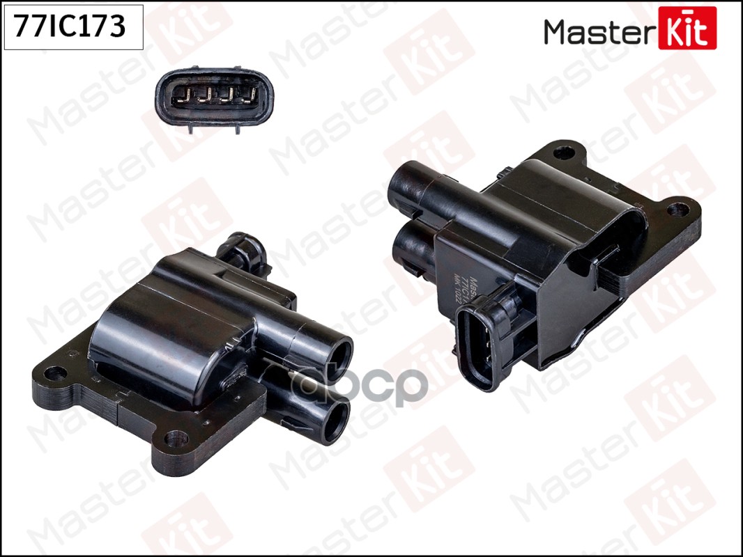 Катушка зажигания Toyota Avensis(_T22_),Corolla(_E11_),Land Cruiser 90(_J9_) 95- MasterKit арт. 77IC173