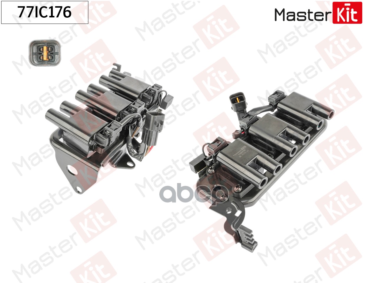 Катушка зажигания HYUNDAI TUCSON 2.7 77IC176 MasterKit арт. 77IC176