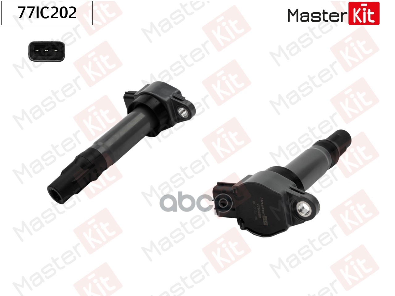 Катушка зажигания Mitsubishi Colt VI(Z3_A,Z2_A) 02-12,Smart Forfour(454) 04-06 MasterKit арт. 77IC202