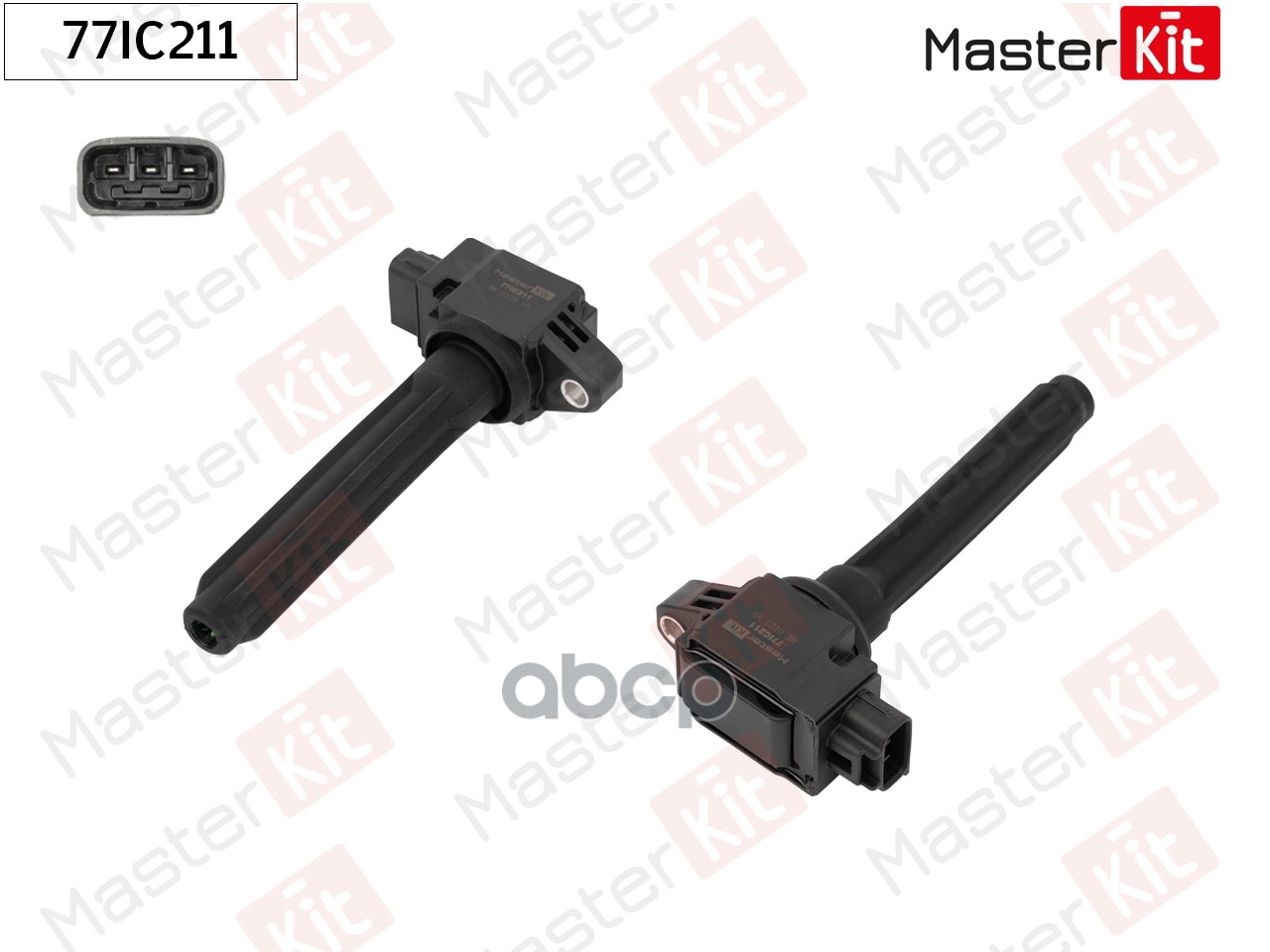 Катушка зажигания Mitsubishi Outlander III(GG_W,GF_W,ZJ) 12- MasterKit арт. 77IC211
