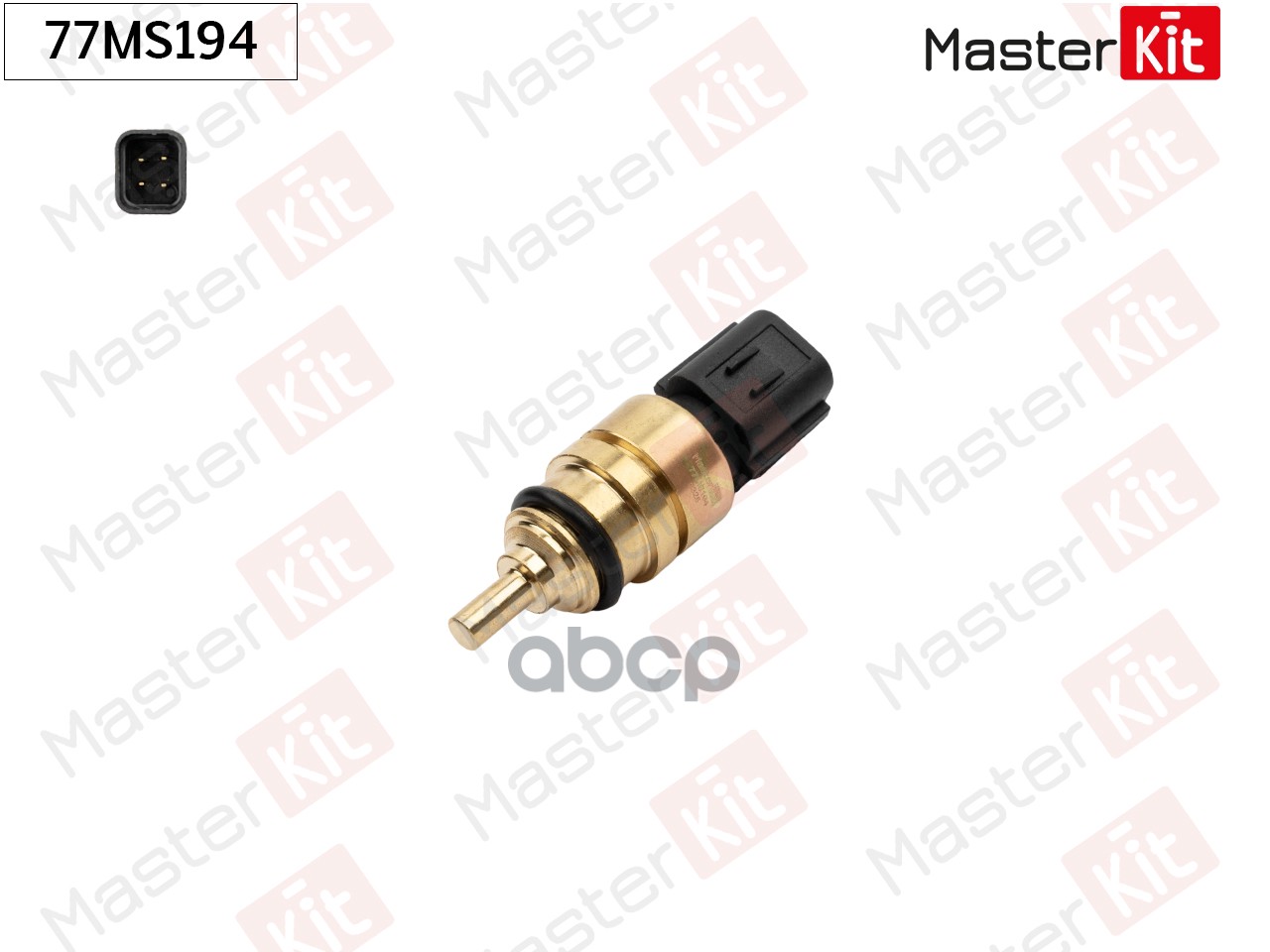 Датчик, температура ОЖ CHEVROLET AVEO/KALOS, HYUNDAI ix35, KIA SORENTO II 2.0/2.4 MasterKit арт. 77MS194