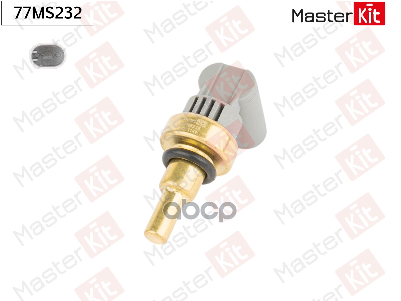 77MS232 Датчик  температура ОЖ CHEVROLET AVEO 1.4 08-> MasterKit арт. 77ms232