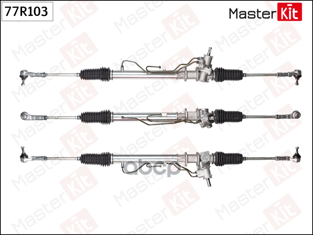 77R103 Рулевая рейка RENAULT Megane 1 6MPI (X64) 99 K7M 702 MasterKit арт. 77r103
