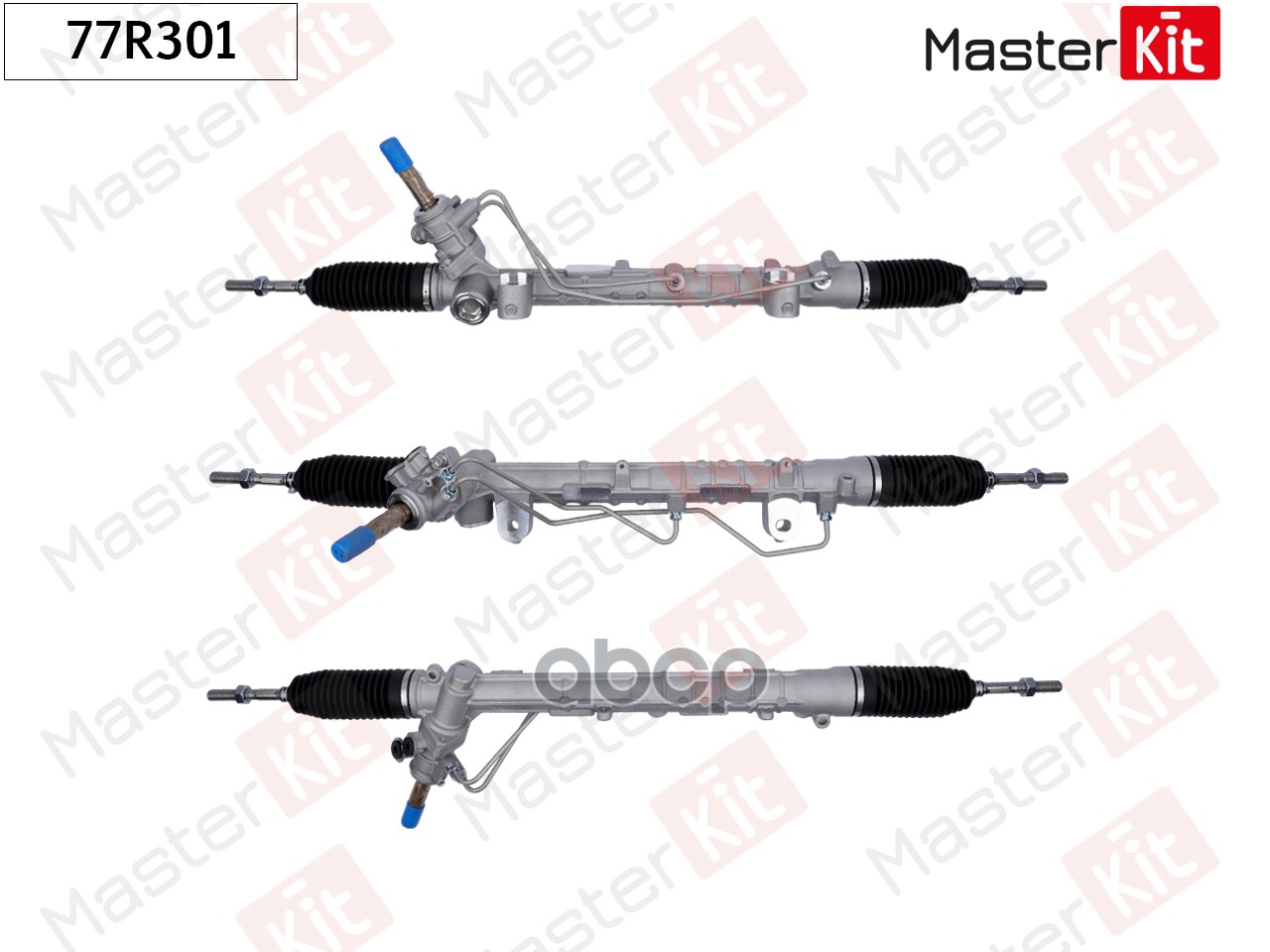 77R301 Рулевая рейка RENAULT LOGAN II/ SANDERO II K7M (ЭГУР) 13- MasterKit арт. 77r301