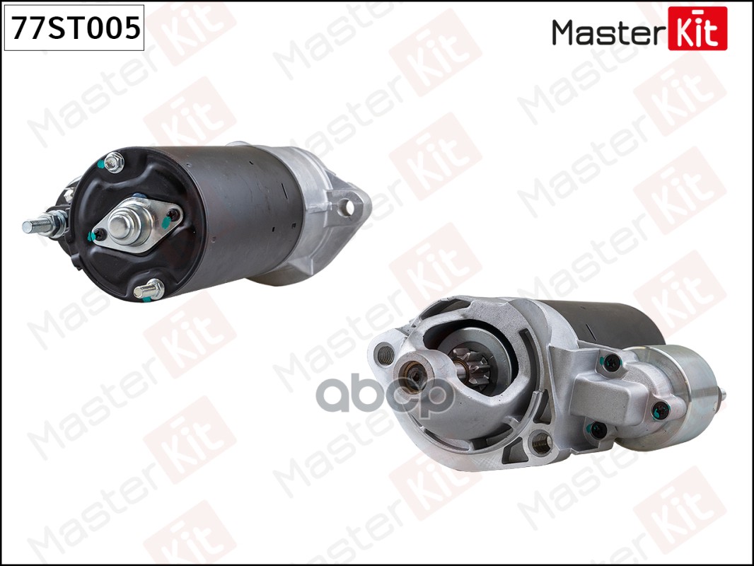 Стартер  AUDI A4/A6, VW PASSAT 98-05 1.8kw (1.8kw) Masterkit MasterKit арт. 77ST005