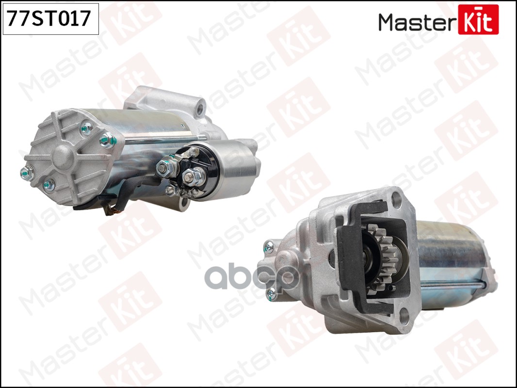 77ST017 Стартер FORD FOCUS II  MONDEO III  TRANSIT (2.1kw) MasterKit арт. 77st017