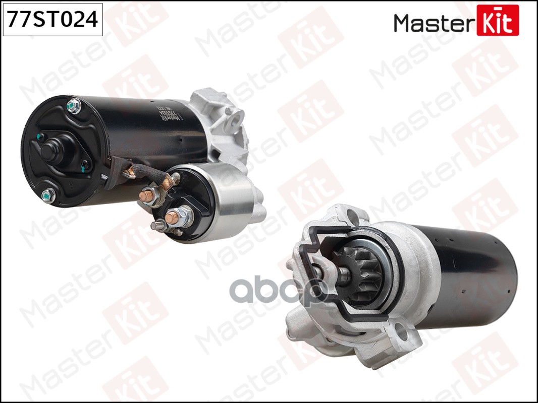 Стартер Citroen Jumper 06-,Fiat Ducato(250_) 06-,Ford Transit 06-,Peugeot Boxer 06- (2,0kW) MasterKit арт. 77ST024