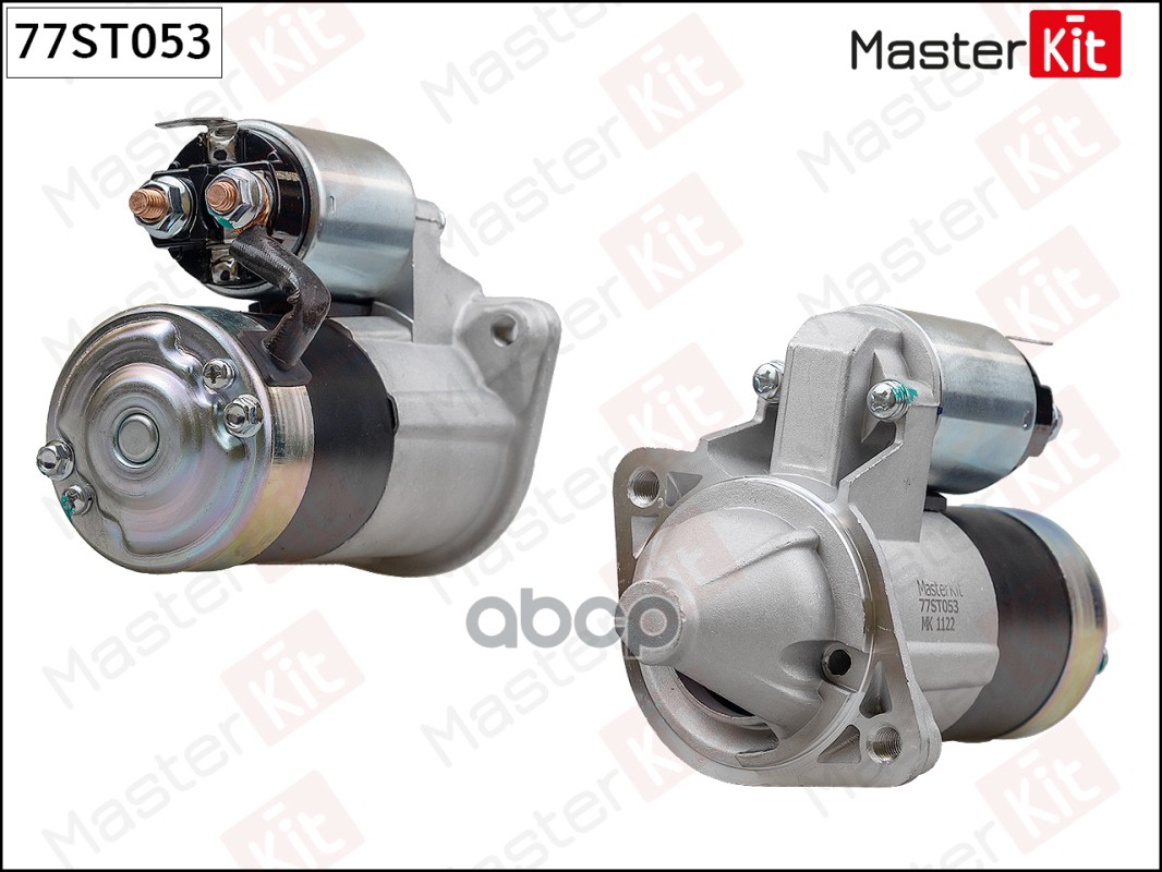 Стартер Mitsubishi Carisma(DA_),Lancer VII 95-13,Volvo S40 I(644) 95-04 (1,2kW) MasterKit арт. 77ST053