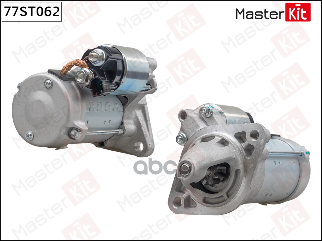 Стартер  TOYOTA AVENSIS 1.6/1.8 03-08 (1.3kw) Masterkit MasterKit арт. 77ST062