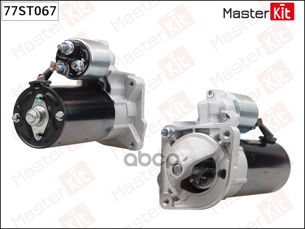 77ST067 Стартер FIAT DUCATO 06-> (1.7kw) MasterKit арт. 77st067
