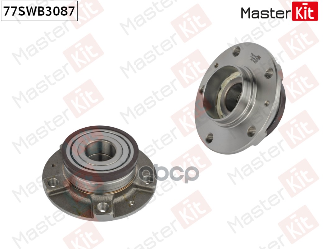 Ступица в сборе с подшипником зад. Citroen C5 III (RD_, RW_)/Peugeot 508 I (8D_) 2008 - 77SWB3087 MasterKit арт. 77SWB3087