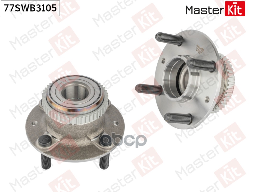 Ступица в сборе с подшипником зад. Kia SHUMA II (FB)/Mazda MX-3 (EC) 1991 - 2004 77SWB3105 MasterKit арт. 77SWB3105