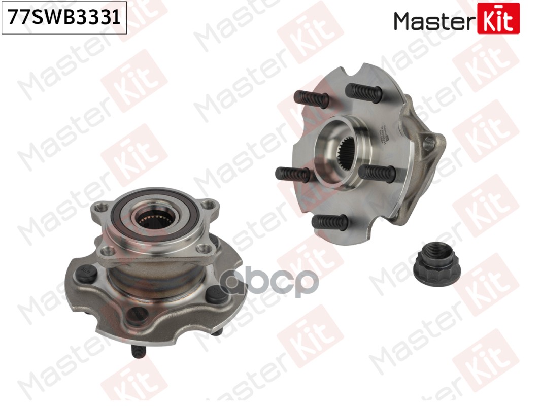 77SWB3331 Ступица в сборе с подшипником зад. Lexus NX (_Z1_)/Toyota RAV 4 IV (_A4_) 2012 - MasterKit арт. 77swb3331