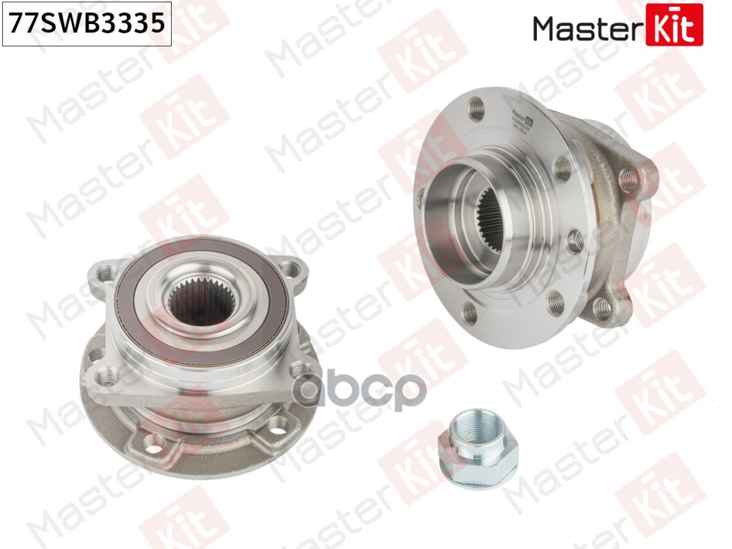 Ступица в сборе с подшипником перед. Dodge NITRO/Jeep CHEROKEE (KK) 2006 - 77SWB3335 MasterKit арт. 77SWB3335