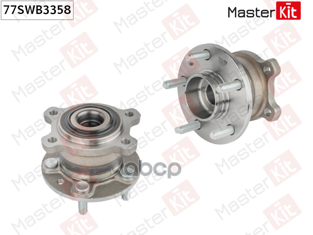 Ступица в сборе с подшипником зад. Ford KUGA I 2008 - 2012 MasterKit арт. 77SWB3358