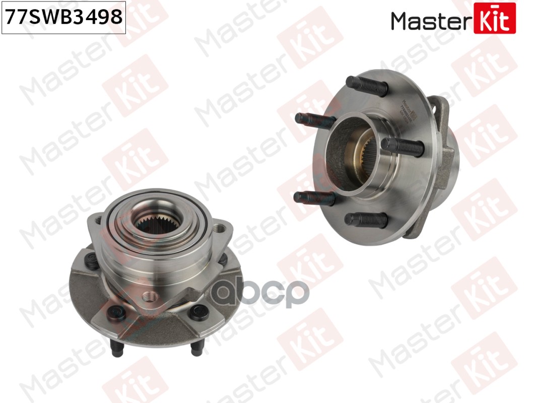 Ступица в сборе с подшипником перед. Chevrolet EQUINOX 2009 - 77SWB3498 MasterKit арт. 77SWB3498