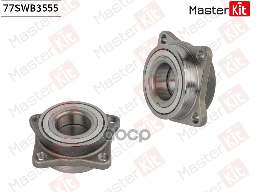 77SWB3555 Ступица в сборе с подшипником перед. Mitsubishi GALANT VI (EA_)/LANCER VIII (CY_A  CZ_A) 2 MasterKit арт. 77swb3555