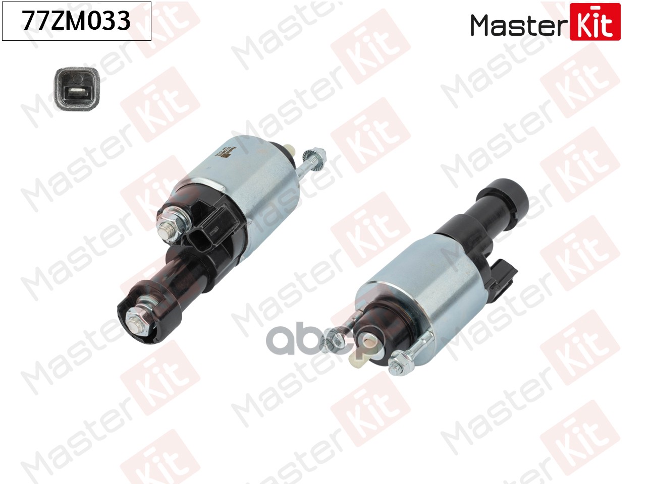 Реле втягивающее Honda Accord VIII(CU,CW),Civic VIII(FN,FK,FD,FA),CR-V III(RE),FR-V(BE) 04- MasterKit арт. 77ZM033