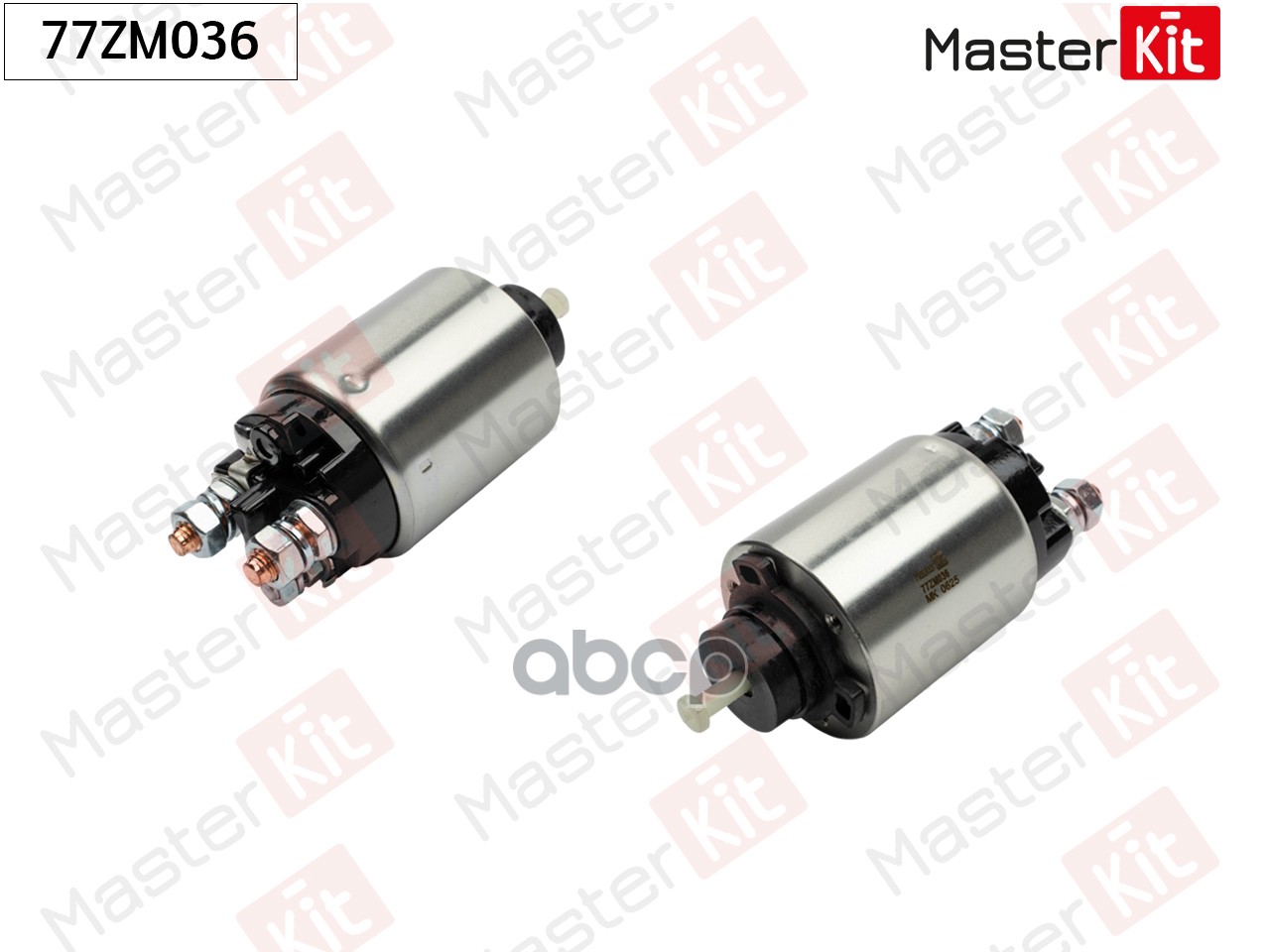 Реле втягивающее Chevrolet Aveo(T300),Cruze(J300) 09-,Opel Astra H(A04) 04-14 MasterKit арт. 77ZM036