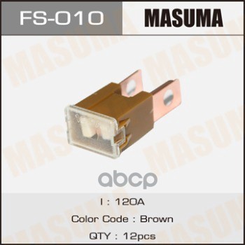 Предохранитель Силовой 120А Белый Masuma арт. FS010