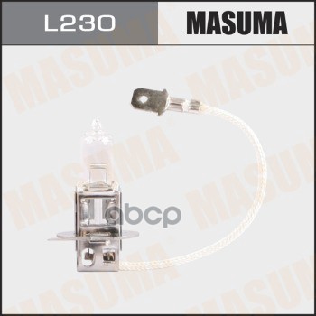 Лампа 12V H3 55W MASUMA 1 шт. картон L230 Masuma арт. L230