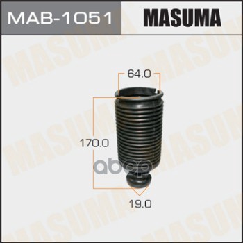 Пыльник Амортизатора Toyota Caldina Masuma Mab-1051 Masuma арт. MAB-1051
