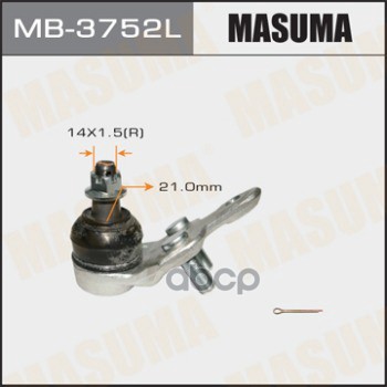 Опора шаровая L TOYOTA ALPHARD MASUMA MB-3752L Masuma арт. MB-3752L