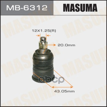 Опора Шаровая Masuma арт. MB6312