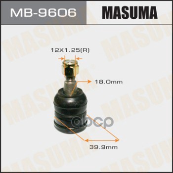 Опора шаровая MITSUBISHI COLT MASUMA MB-9606 Masuma арт. MB-9606