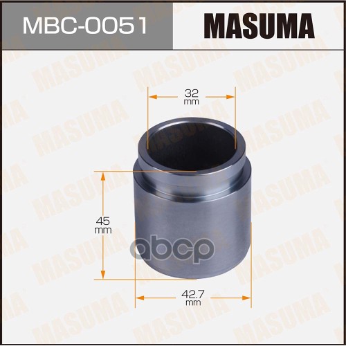 Поршень Тормозного Суппорта Nissan Elgrand Masuma Mbc-0051 Masuma арт. MBC-0051