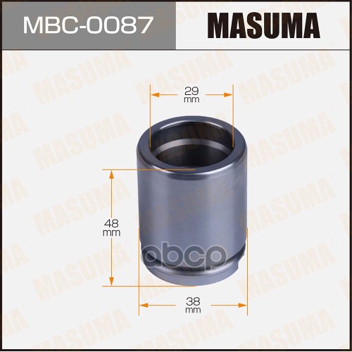 Поршень тормозного суппорта OPEL ASTRA-J MASUMA MBC-0087 Masuma арт. MBC-0087