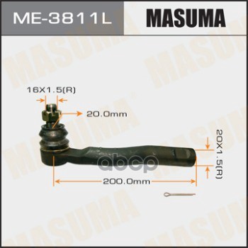 Наконечник Рулевой Тяги Toyota Land Cruiser 100 (_J1_) Masuma арт. ME3811L