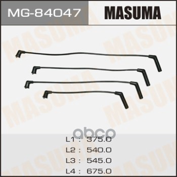 Провода высоковольтные (комплект) MITSUBISHI COLT MASUMA MG-84047 Masuma арт. MG-84047
