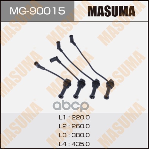 Провода высоковольтные (комплект) FORD ECOSPORT MASUMA MG-90015 Masuma арт. MG-90015