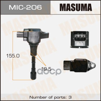 Катушка Зажигания Masuma арт. MIC206