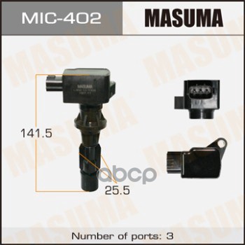 Катушка зажигания MAZDA ATENZA MASUMA MIC-402 Masuma арт. MIC-402