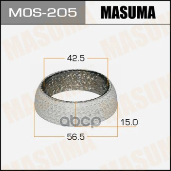 Кольцо глушителя 42.5x56.5 MASUMA MOS-205 Masuma арт. MOS-205
