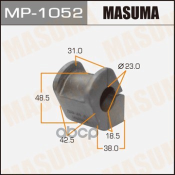 Втулка стабилизатора TOYOTA BELTA MASUMA MP-1052 Masuma арт. MP-1052