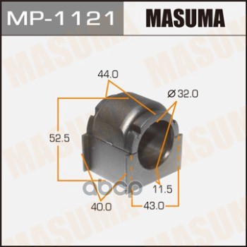 Втулка стабилизатора MAZDA CX-9 MASUMA MP-1121 Masuma арт. MP-1121