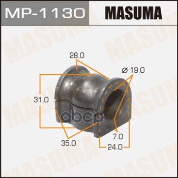 Втулка стабилизатора HONDA CR-V MASUMA MP-1130 Masuma арт. MP-1130
