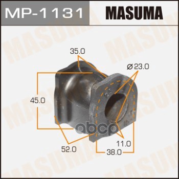 Втулка стабилизатора HONDA PILOT MASUMA MP-1131 Masuma арт. MP-1131